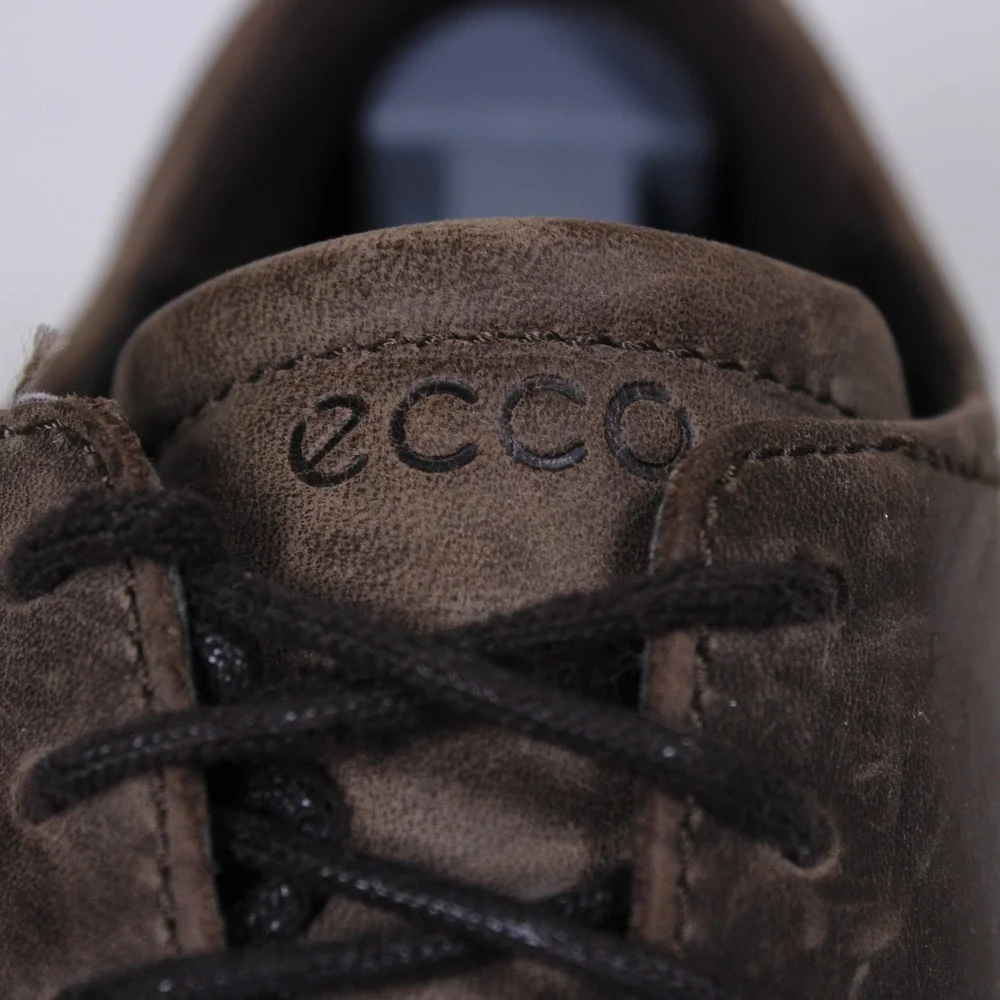 ECCO Ian Men's Brown Oiled Nubuck Leather Oxford Derby Size 40 / 6.5US / 6UK